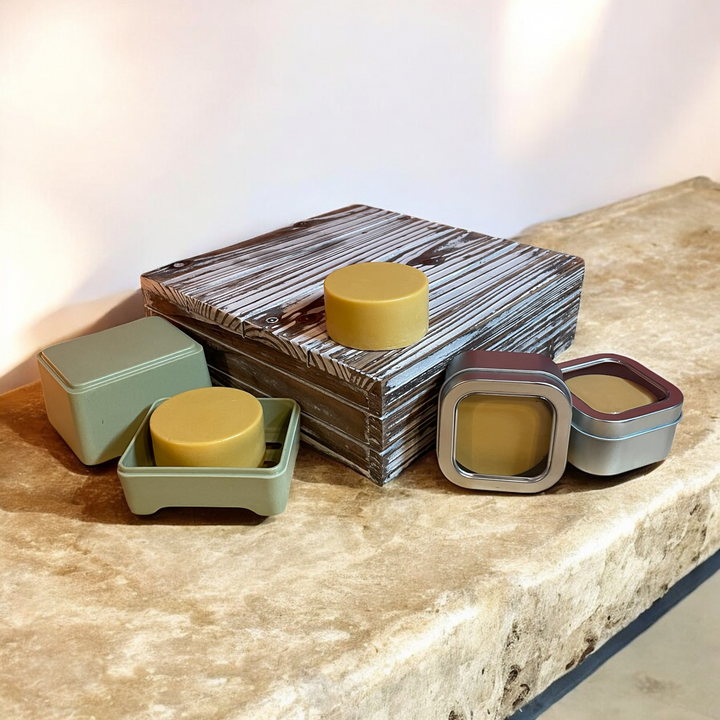 Soap Free Facial Cleansing Bar - Rose Geranium & Chamomile - Normal to Dry